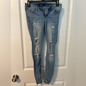 Hollister super skinny jeans size 0